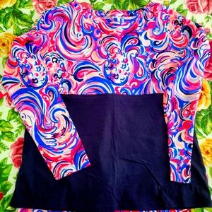 Lilly Pulitzer Razberry top and leggings